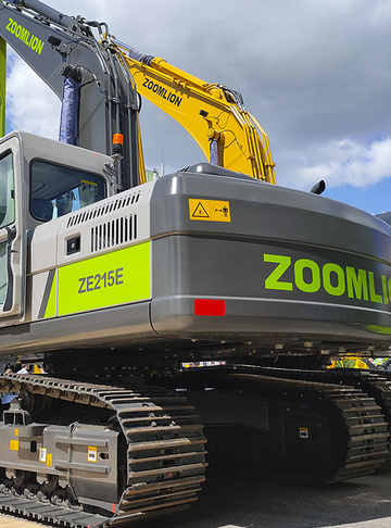 Гусеничные экскаваторы ZOOMLION ZE215E - фото на объекте