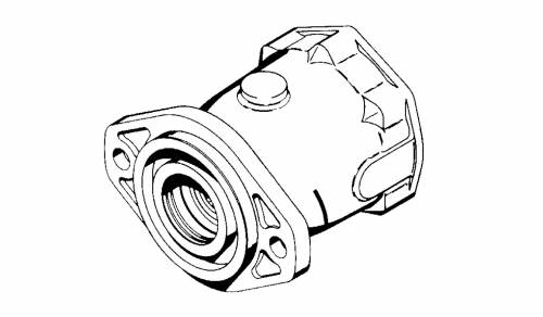 Корпус гидромотора привода колеса JLG 25-40RTS