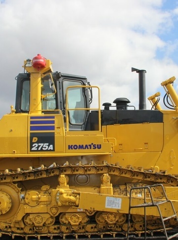 Бульдозеры Komatsu D275A-6 - фото на объекте