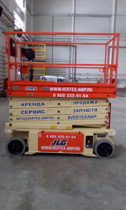 Поставка в Санкт-Петербурге: JLG 10RS приехал на АО «Завод «Двигатель»