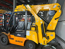 КМУ на базе вилочного погрузчика Kebu Crane KBL3.0 фото 2