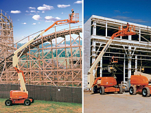 Коленчатый подъемник JLG 600A  фото 2
