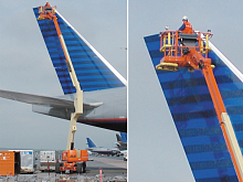 Коленчатый подъемник JLG 740AJ  фото 2
