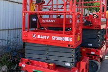 Ножничный подъемник Sany SPS0608DC фото 1