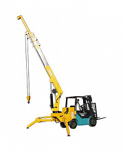 КМУ на базе вилочного погрузчика Kebu Crane KBL3.0 фото 1